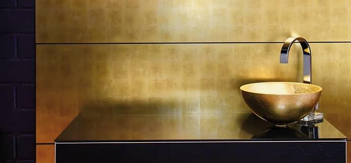 Wünsch dir dein Bad: Premiumbad NovoLine Waschtisch gold